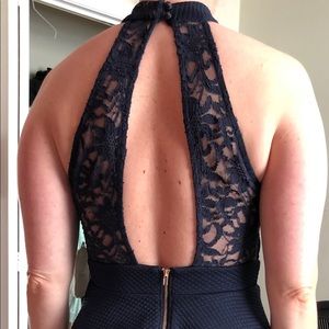 altar’d state navy blue dress size medium